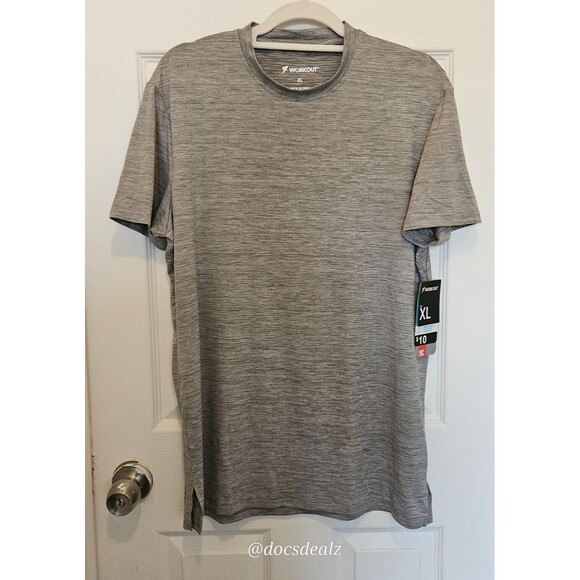 Workout T-Shirt Gray Size XL - Picture 1 of 6